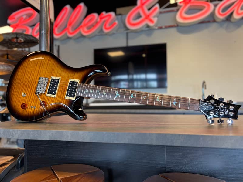 PRS 35th Anniversary SE Custom 24 2020 - Black Gold Burst image 1