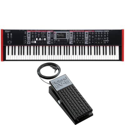 Mint Roland V-STAGE 88 Professional 88-Key Stage Keyboard w/ EV-5 Expression Pedal