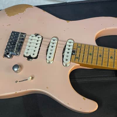 NEW! Charvel Pro-Mod Signature Rick Graham DK24 2PT CM Worn Shell Pink - Foam Core Case - 7.1lbs - Authorized Dealer - G06533 image 1