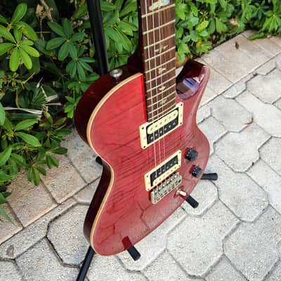 PRS Singlecut Trem 10 Top Birds Black Cherry Pre-Lawsuit Model *UNPLAYED* 2003 image 4