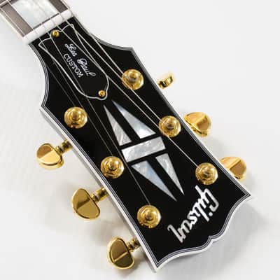 Gibson Custom Les Paul Custom - Ebony with Gold Hardware image 8
