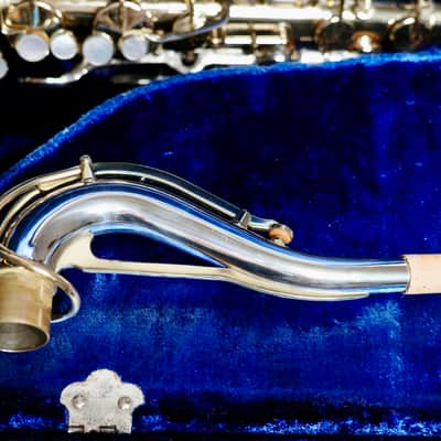 King Super 20 Silversonic Gold Inlay Tenor Saxophone image 2