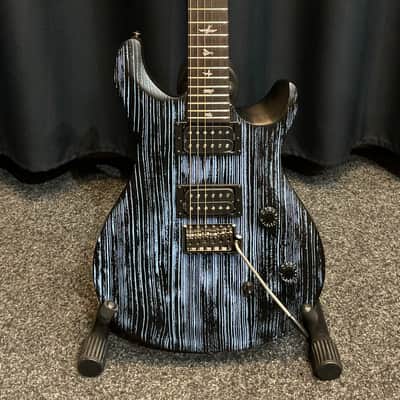 PRS SE Swamp Ash CE 24 Sandblasted - Blue image 1