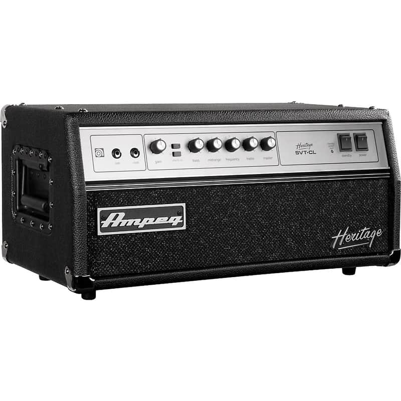 Ampeg Heritage Series SVT-CL 2011 300W Tube Bass Amp Head Regular image 1