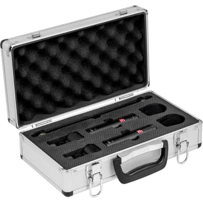 sE Electronics sE8 Small Diaphragm Cardioid Condenser Microphones - Matched Stereo Pair With Hard Case, Mic Clips, Stereo Bar, and Windscreens **TWO FREE 20FT MIC CABLES and FREE SHIPPING!** image 4