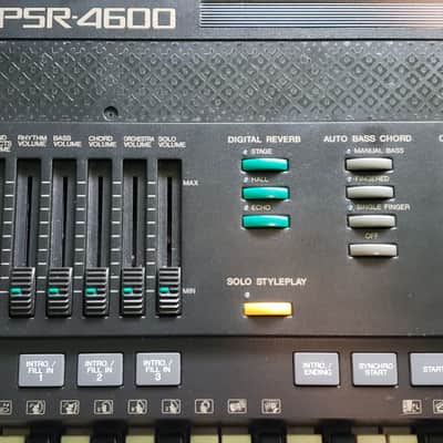 Yamaha PSR-4600 80s - black image 7