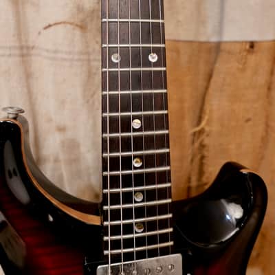 PRS Custom 22 Ten 10 Top 1998 - Scarlet Sunburst image 5