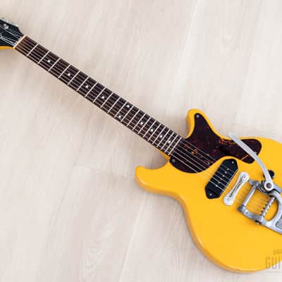 1996 Orville Les Paul Junior Double Cut LPJ-D65 TV Yellow w