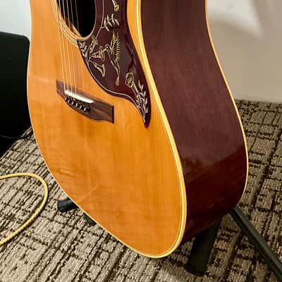 1973 Gibson Hummingbird Custom Acoustic Guitar w/ Hardshell Case image 6