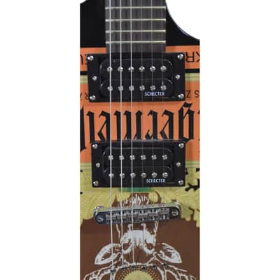 Schecter Tempest Jagermeister Limited Edition Electric Guitar Black image 4