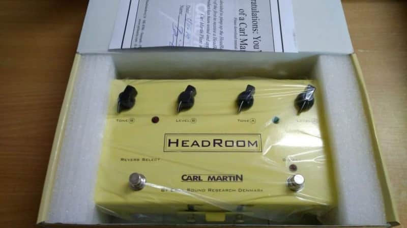 Carl Martin HeadRoom Real Spring Reverb latest edition v2 - Limited Edition w/ Original box & paperwork image 1