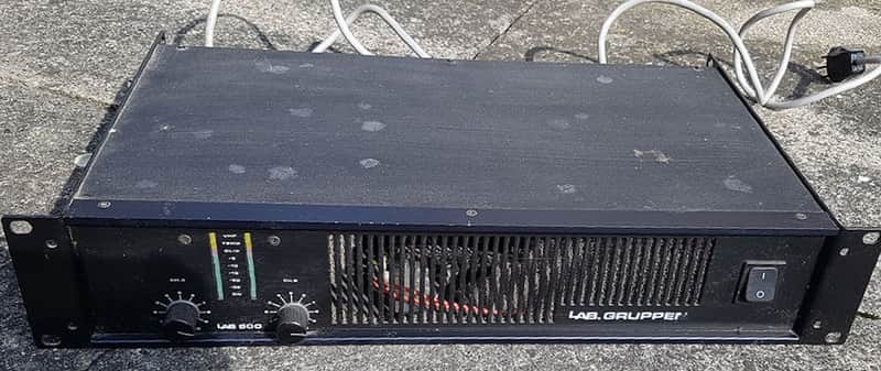 Lab Gruppen LAB 500 vintage power amp image 1