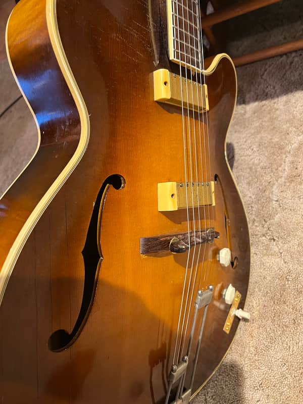 Epiphone Zephyr DeLuxe Regent 1951-1953- Sunburst image 1