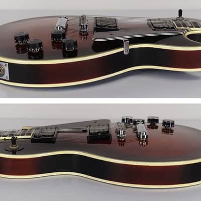 Vintage 1970's D'Agostino Les Paul Sunburst with Seymour Duncan Pickups Made In Japan MIJ image 4