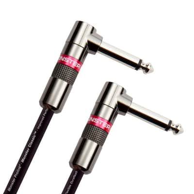 Monster Classic 8 in/0.2m - angled 1/4” plugs (600493) - Black image 2