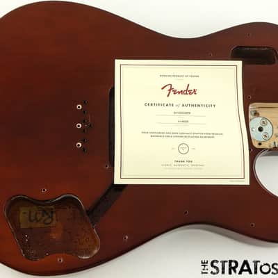 Fender AV II American Vintage 1975 Telecaster Deluxe BODY 75 Tele Mocha image 2