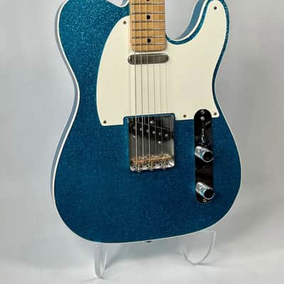 Mario Martin Guitars 2021 Baritone T-Style Custom, Blue Metallic finish NEW (Authorized Dealer) - image 3