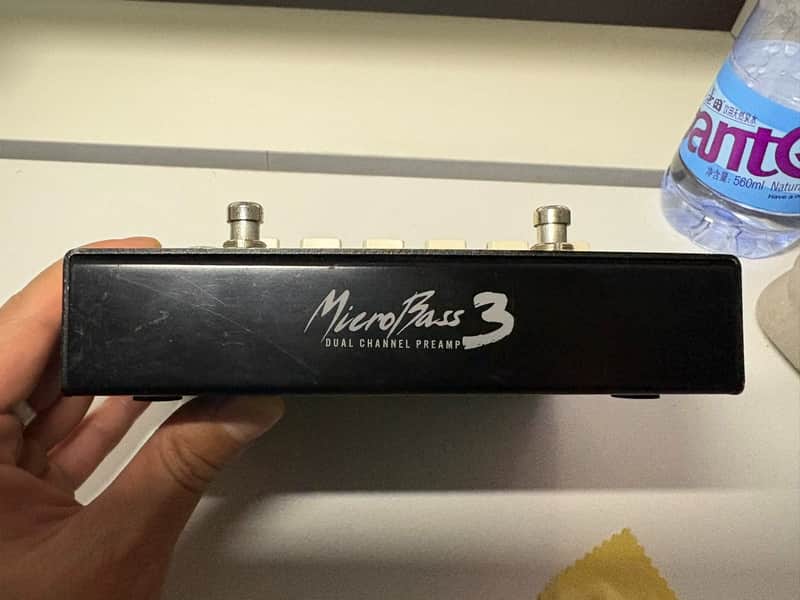 EBS Microbass 3 Dual-Channel Integrated Preamplifier & Effects Pedal image 1