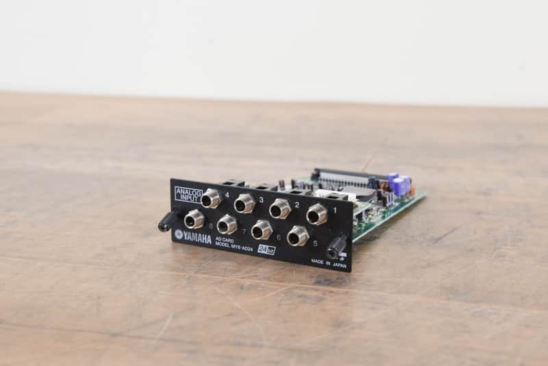 Yamaha MY8-AD24 8-Channel Analog Input Card (church owned) CG00QB8 image 1