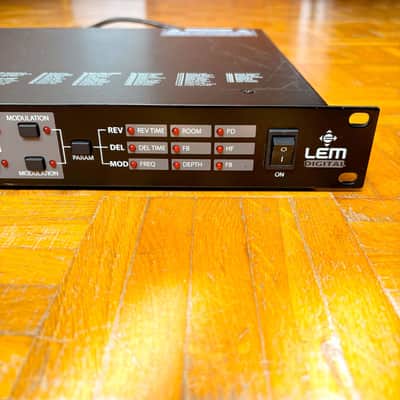 LEM FX-24 Multi-effect Reverb Delay Box! Made in Italy in 1990s! With original printed manual! image 6