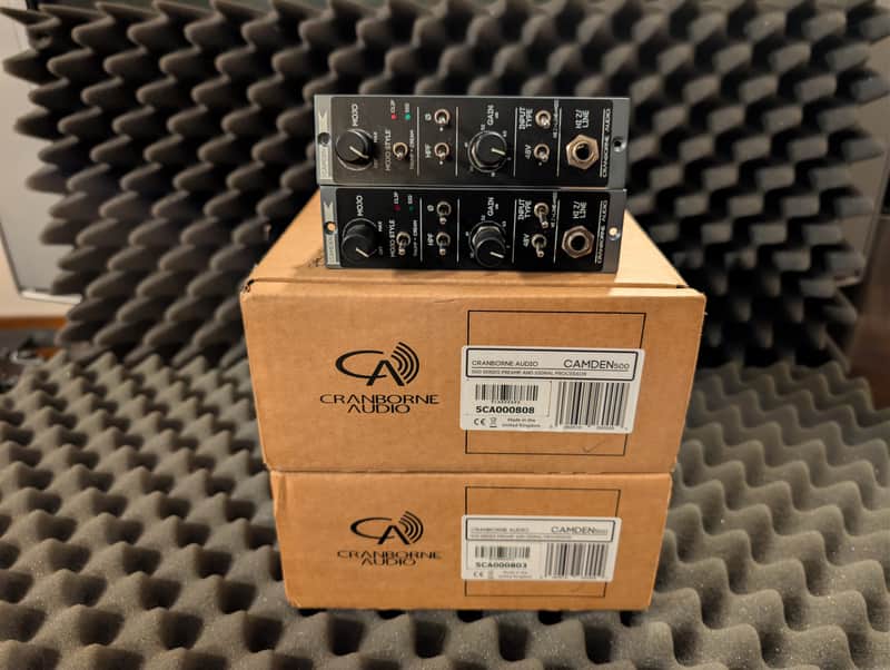 Cranborne Audio Camden 500 Series Microphone Preamp 2020 - Present - Black image 1