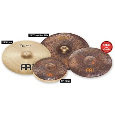 Meinl Byzance Vintage Mike Johnston Cymbal Set image 2