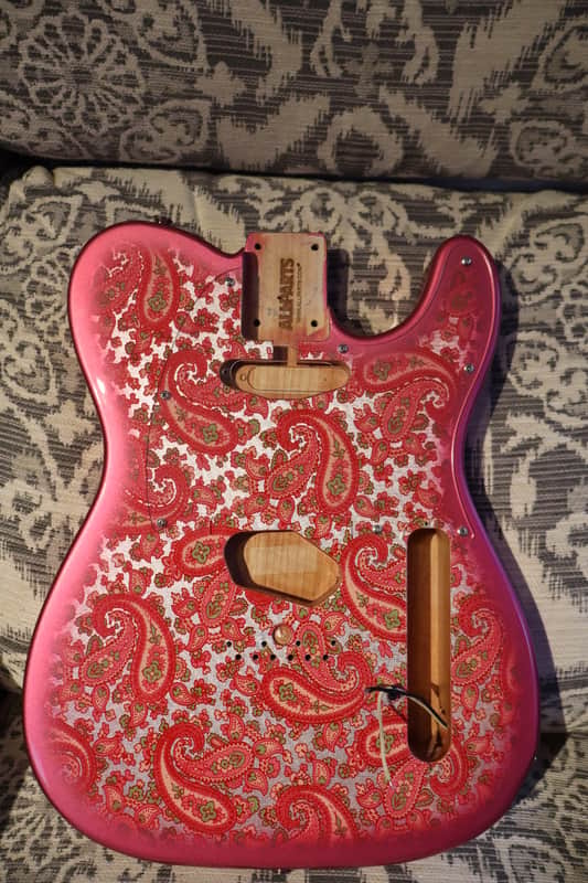 AllParts Paisley tele body image 1