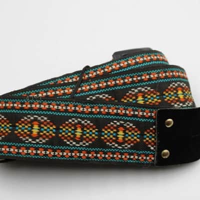 Beautiful Colorful Braided Guitar Strap ~Persian Style~ image 4