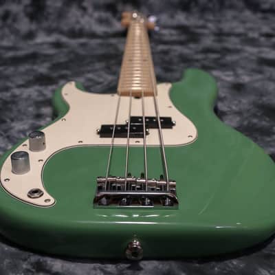 Left Handed Fender American Professional Precision Bass Antique Olive Tribute image 8