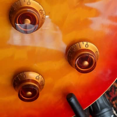 Epiphone Les Paul Ultra Pro 2008 Quilted Cherry Burst image 5