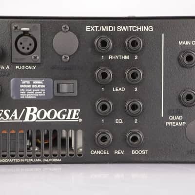 Mesa Boogie Quad Preamp Rack Tube Guitar Amp Mark IIC III Wendy & Lisa #37075 image 11