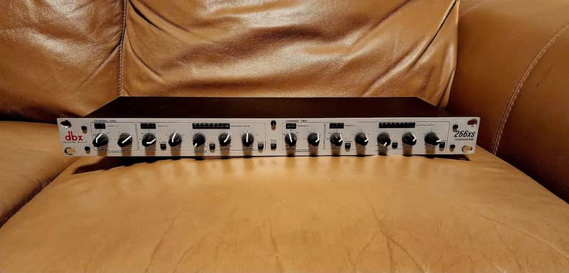 DBX 266 XS Dual Compressor/Gate rack unit w/ Box and Docs Free Shipping!!! image 1