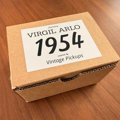Virgil Arlo White Label 1954 Strat pickups/covers image 1