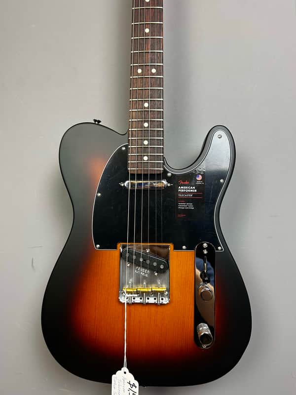 Fender Limited Edition American Performer Timber Telecaster 2024 - 2-color Sunburst image 1