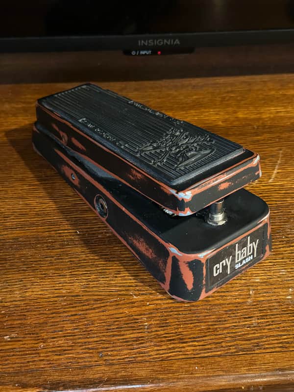 Dunlop SC95 Slash Signature Cry Baby Classic Wah 2012 - Present - Red / Black image 1