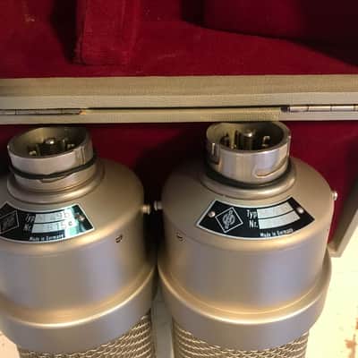 MINT Neumann M49 Stereo pair (consecutive serials) plus all extra's DREAM-PAIR! image 6