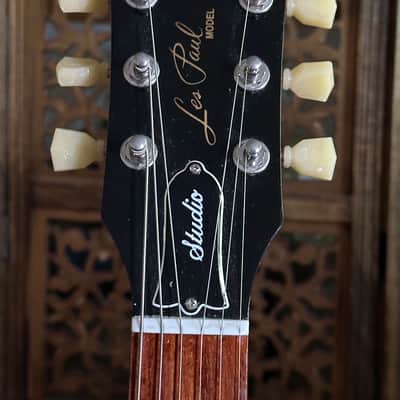 Gibson Les Paul Studio with Vintage Tuners 2012 - Wine Red image 9