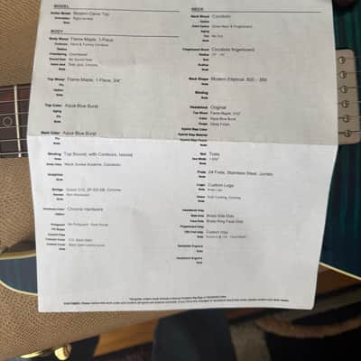 Suhr Modern Carve Top 2014 Reload Collection Flamed Blue Aqua Cocobolo Neck **Stunning!** image 24