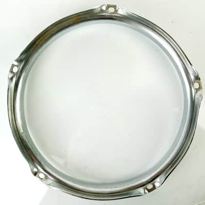 Pearl 8" 5-Lug Masterworks Super Hoop2/II 2.3mm Chrome-Steel Tom Drum Batter Rim image 7