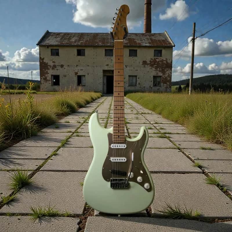 Electric Guitar Jet Guitars JS400 OW KR HSS Kairon Limited Edition Free Setup image 1