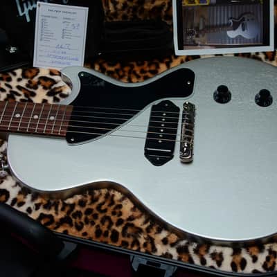 Gibson Billie Joe Armstrong Signature Les Paul Junior 2023 - Present - Silver Mist image 7