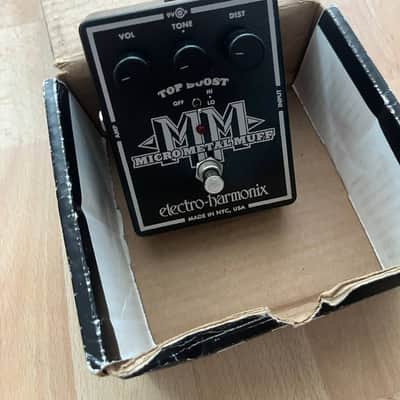 Electro-Harmonix Micro Metal Muff Distortion with Top Boost 2008 - 2020 - Black image 2