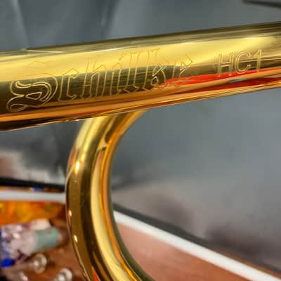 Schilke HC1 Handcraft Bb Trumpet | Anderson Double Gold Plate | Ex-Trent Austin Collection image 7