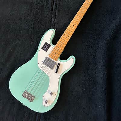 Fender Vintera II '70s Telecaster Bass with Maple Fretboard Surf Green  #MX23108107  9lbs. 0.2oz image 1