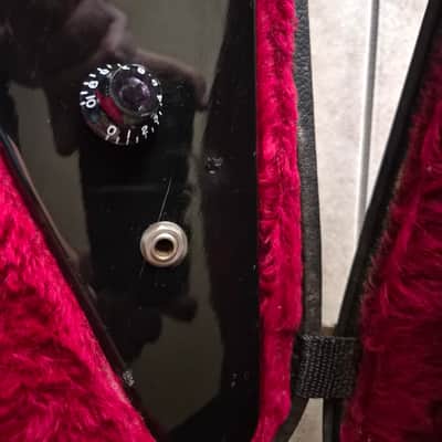 1983 Gibson Flying V I with Stop Bar Tailpiece and Offset Knobs 1981-1988 - Ebony image 14
