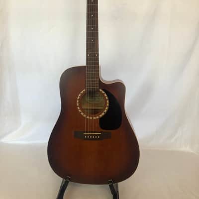 Art & Lutherie CW Cedar Antique Burst QI Cedar Antique Burst w Tonewood Amp image 1