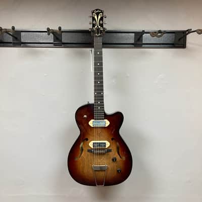 Godin 5th Ave TL Vintage Burst HG Gold Foil SF image 2
