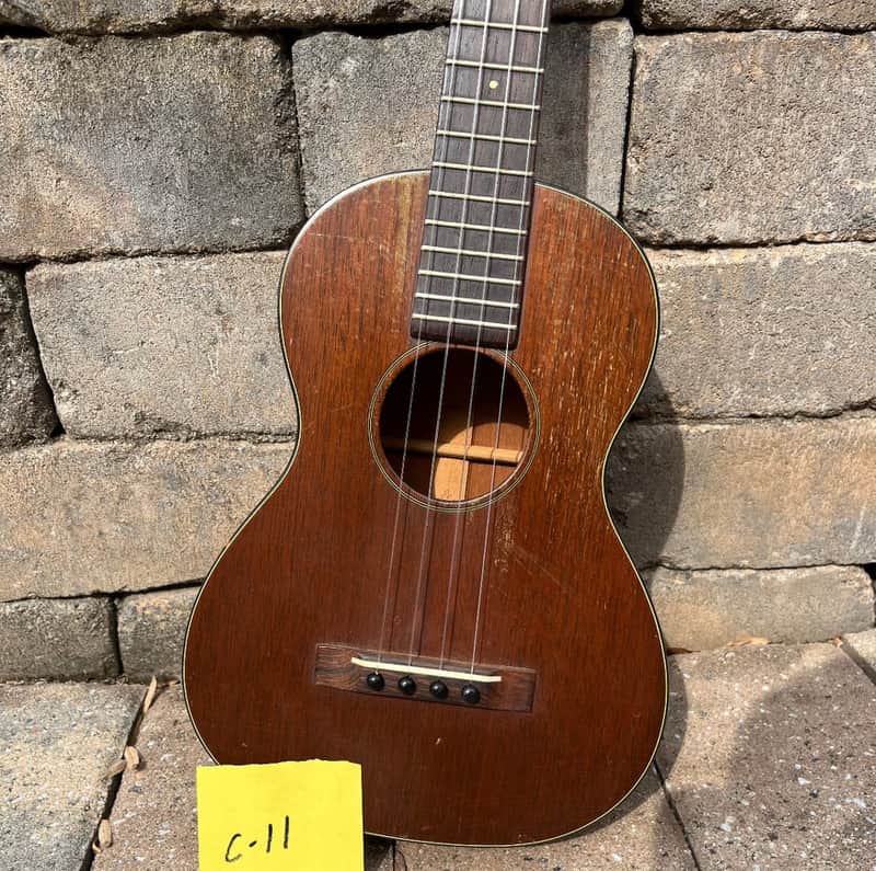 Vintage Martin Concert Ukulele 1940’s 1950’s Tortoiseshell Binding image 1