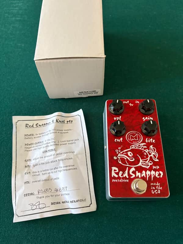 Menatone Red Snapper