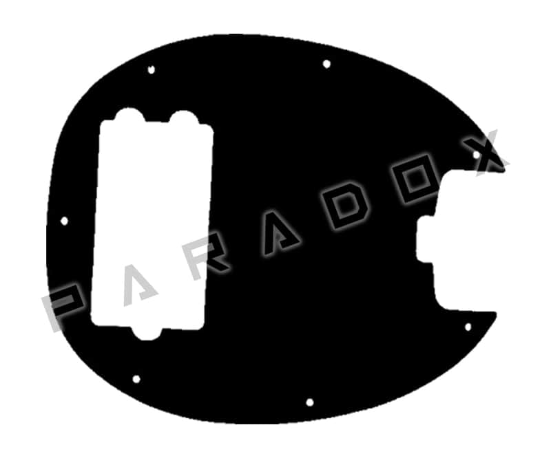 Custom Pickguard For 2020 - 2024 Made in Indonesia Sterling Short Scale Stingray Bass - Black/Cream/Black .090" image 1